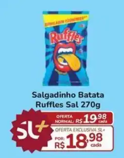 Super Luna Salgadinho Batata Ruffles Sal oferta