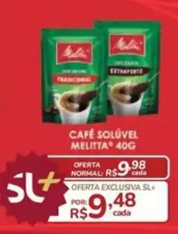 Super Luna Café solúvel melitta oferta