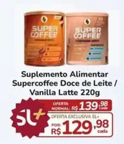 Super Luna Suplemento Alimentar Supercoffee Doce de Leite / Vanilla Latte oferta
