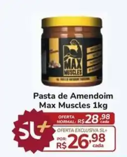 Super Luna Pasta de Amendoim Max Muscles oferta
