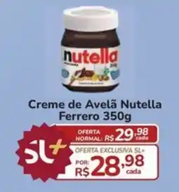 Super Luna Creme de Avelã Nutella Ferrero oferta