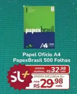 Super Luna Papel Oficio A4 PapexBrasil 500 Folhas oferta