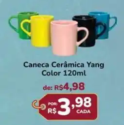 Super Luna Caneca Cerâmica Yang Color oferta