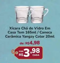 Super Luna Xícara Chá de Vidro Em Casa Tem / Caneca Cerâmica Yangzy Color oferta
