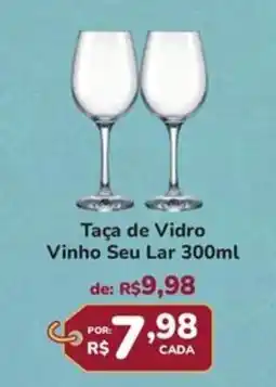Super Luna Taça de Vidro Vinho Seu Lar oferta