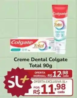 Super Luna Creme Dental Colgate Total oferta