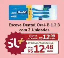 Super Luna Escova Dental Oral-B 1.2.3 oferta
