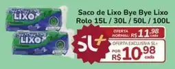 Super Luna Saco de Lixo Bye Bye Lixo oferta