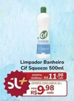 Super Luna Limpador Banheiro Cif Squeeze oferta