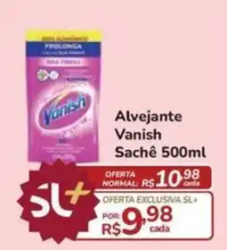 Super Luna Alvejante Vanish Sachê oferta