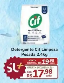 Super Luna Detergente Cif Limpeza oferta