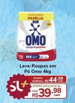 Super Luna Lava-Roupas em Pó Omo oferta