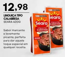 Mercadão Atacadista Linguica tipo calabresa oferta