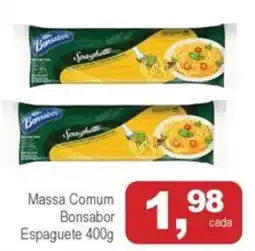 Mineirão Atacarejo Massa Comum Bonsabor Espaguete oferta