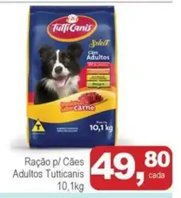 Mineirão Atacarejo Ração p/ Cães Adultos Tutticanis oferta