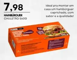Mercadão Atacadista Hambúrguer chuletão oferta