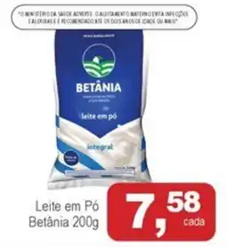Mineirão Atacarejo Leite em pó Betânia oferta