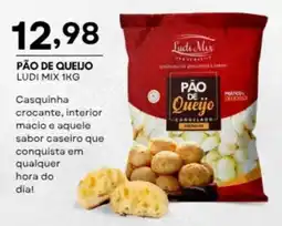 Mercadão Atacadista pão de queijo ludi mix oferta