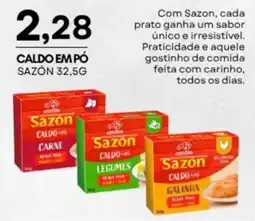 Mercadão Atacadista caldo em pó sazón oferta