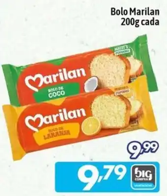 Supermercados Big Compra Bolo marilan oferta