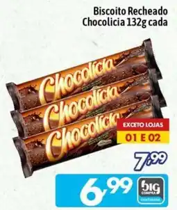 Supermercados Big Compra Biscoito recheado chocomelicia oferta