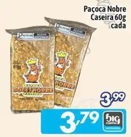 Supermercados Big Compra Paçoca nobre caseira oferta