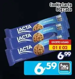 Supermercados Big Compra Cookie lacta oferta