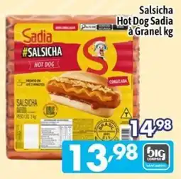 Supermercados Big Compra Salsicha hot dog sadia oferta
