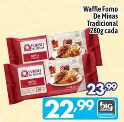 Supermercados Big Compra Waffle forno de minas tradicional oferta