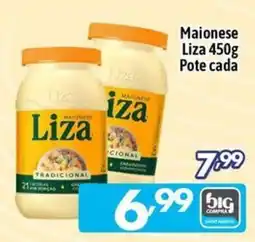 Supermercados Big Compra Maionese liza oferta