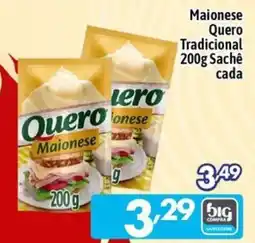 Supermercados Big Compra Maionese quero tradicional oferta