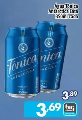 Supermercados Big Compra Água Tônica Antarctica oferta