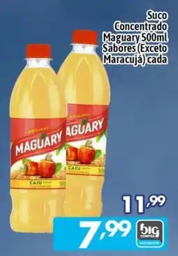 Supermercados Big Compra Suco concentrado maguary sabores oferta
