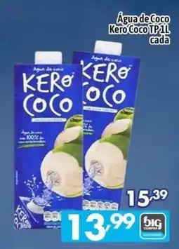 Supermercados Big Compra Água de coco kero coco oferta