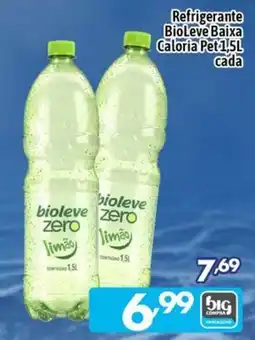 Supermercados Big Compra Refrigerante BioLeve Baixa Caloria Pet 1,5L oferta