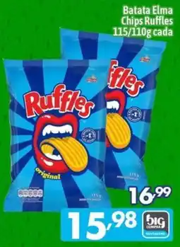 Supermercados Big Compra Batata elma chips ruffles oferta