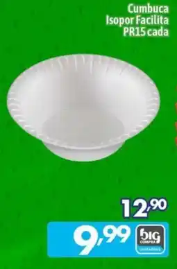 Supermercados Big Compra Cumbuca Isopor Facilita oferta