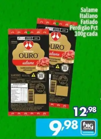 Supermercados Big Compra Salame italiano fatiado oferta