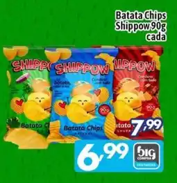 Supermercados Big Compra Batata Chips Shippow oferta