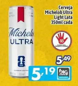 Supermercados Big Compra Cerveja michelob ultra light oferta