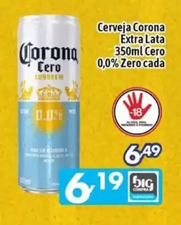 Supermercados Big Compra Cerveja Corona Extra Lata oferta
