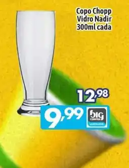 Supermercados Big Compra Copochopp vidro nadir oferta