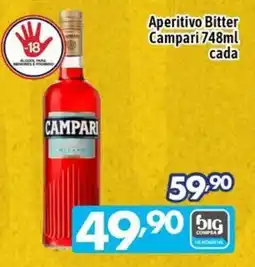 Supermercados Big Compra Aperitivo Bitter Campari oferta