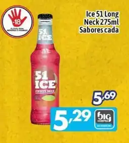 Supermercados Big Compra Ice 51 Long Neck oferta