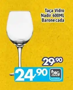 Supermercados Big Compra Taça Vidro Nadir oferta