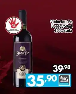 Supermercados Big Compra Vinho Jota Pe Bordo oferta