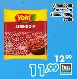 Supermercados Big Compra Amendoim branco cru oferta