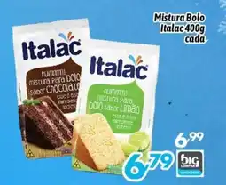Supermercados Big Compra Mistura bolo italac oferta