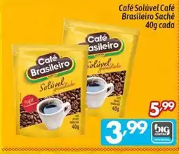 Supermercados Big Compra Café Brasileiro Solúvel granulado oferta