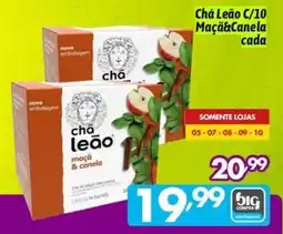 Supermercados Big Compra Chá Leão Maçã & Canela oferta